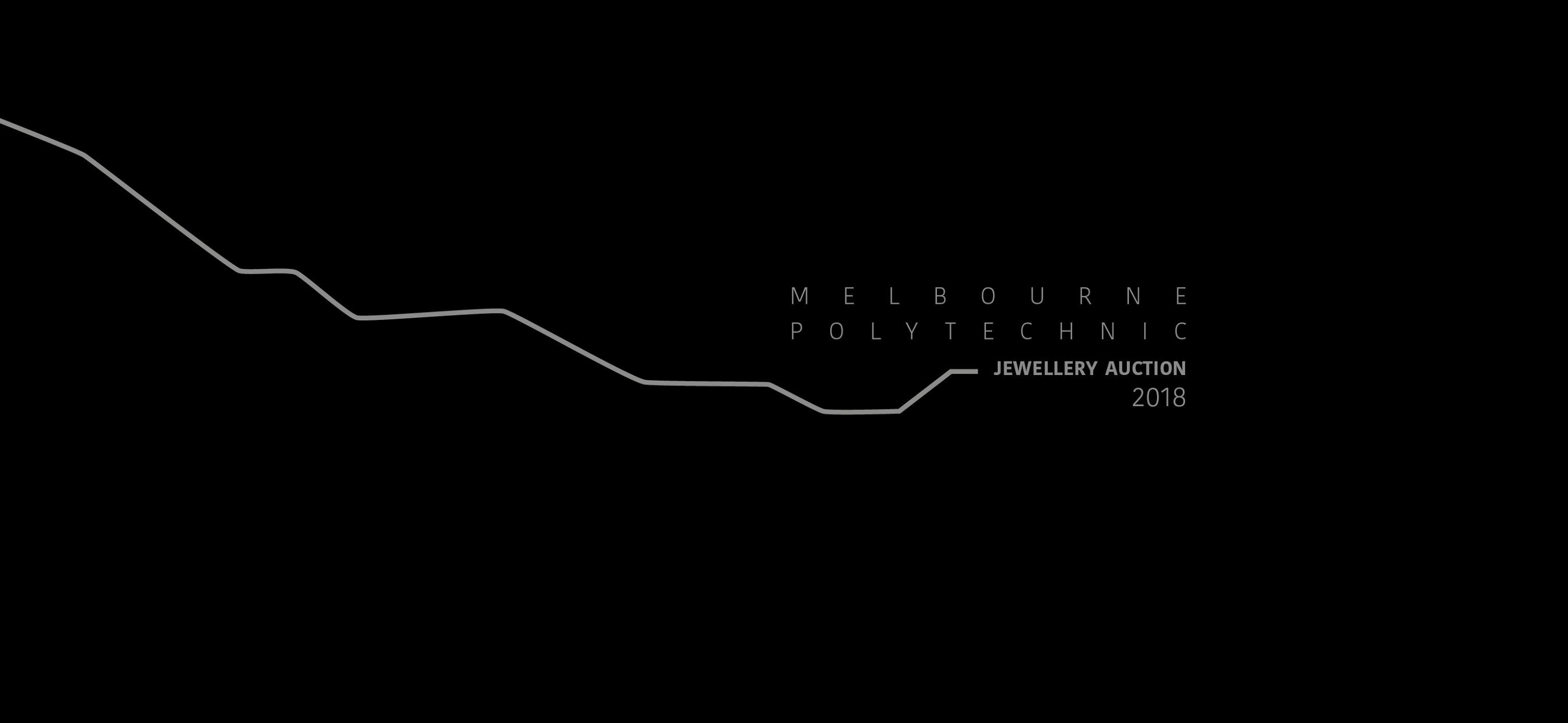 Press flyer image MELBOURNE POLYTECHNIC PRESENTS - MP JEWELLERY & OBJECT DESIGN AUCTION 2018 - SATURDAY 9 MAY, 2018