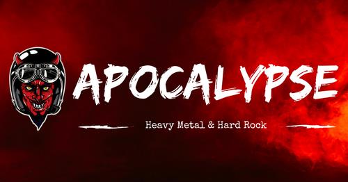 Press flyer image APOCALYPSE PRESENTS - APOCALYPSE HEAVY METAL & HARD ROCK NIGHTCLUB - FRIDAY 27 APRIL, 2018